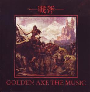 Golden Axe The Music. Booklet Front. Нажмите, чтобы увеличить.