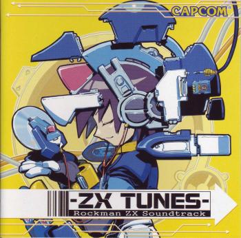 Rockman ZX Soundtrack: ZX Tunes. Booklet Front. Нажмите, чтобы увеличить.