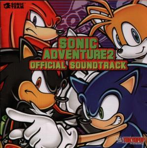 Sonic Adventure 2 Official Soundtrack. Лицевая сторона. Нажмите, чтобы увеличить.