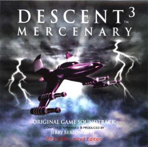 Descent 3: Mercenary Original Game Soundtrack. Передняя обложка. Нажмите, чтобы увеличить.