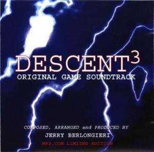 Descent 3 Original Game Soundtrack. Передняя обложка. Нажмите, чтобы увеличить.