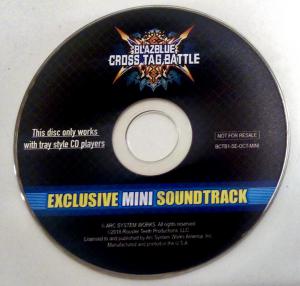 Blazblue Cross Tag Battle Exclusive Mini Soundtrack. CD . Нажмите, чтобы увеличить.