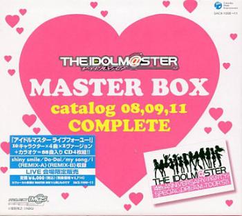 THE IDOLM＠STER MASTER BOX catalog 08.09.11 COMPLETE, The. Front (small). Нажмите, чтобы увеличить.