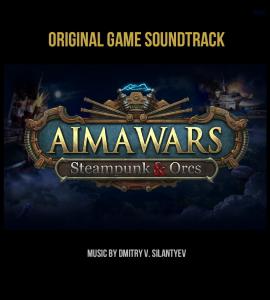 Aima Wars Steampunk & Orcs Original Game Soundtrack. Лицевая сторона. Нажмите, чтобы увеличить.