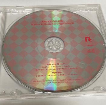 ANIDOL COLORS 7Colors & Clarity 1st Single Solo CD. Disc. Нажмите, чтобы увеличить.