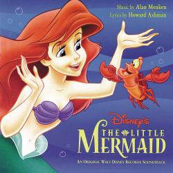 The Little Mermaid An Original Walt Disney Records Soundtrack. Передняя обложка. Нажмите, чтобы увеличить.