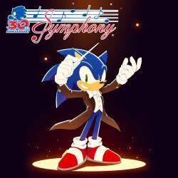 Sonic 30th Anniversary Symphony Live. Передняя обложка. Нажмите, чтобы увеличить.