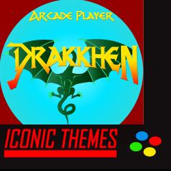 Drakkhen Iconic Themes. Передняя обложка. Нажмите, чтобы увеличить.