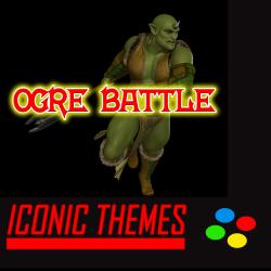 Ogre Battle: Iconic Themes - EP. Передняя обложка. Нажмите, чтобы увеличить.