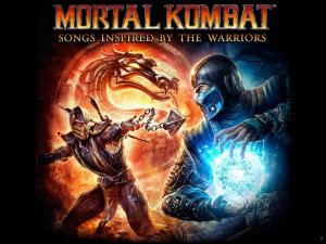 Mortal Kombat: Songs Inspired by the Warriors. Лицевая сторона . Нажмите, чтобы увеличить.