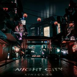 Night City - Single. Передняя обложка. Нажмите, чтобы увеличить.