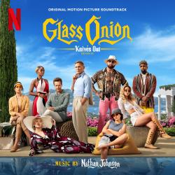 Glass Onion: A Knives out Mystery Original Motion Picture Soundtrack. Передняя обложка. Нажмите, чтобы увеличить.