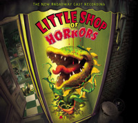 Little Shop of Horrors Broadway Cast Recording. Передняя обложка. Нажмите, чтобы увеличить.