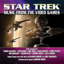 Star Trek: Music from the Video Games. Передняя обложка. Нажмите, чтобы увеличить.