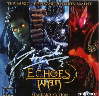 Echoes of War: The Music of Blizzard Entertainment Standard Edition. Front Case (Signed). Нажмите, чтобы увеличить.