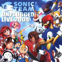 Sonic Team Unplugged Live 2004. Передняя обложка. Нажмите, чтобы увеличить.